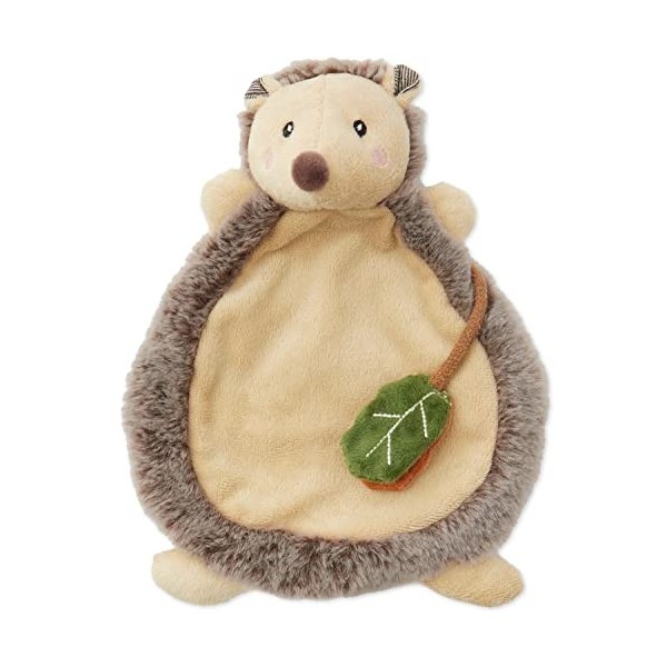 BIECO Peluche Herisson Bebe - Doudou Plat Renard - Peluche Doudou Bebe - Doudou Bebe Animaux de la Foret - Cadeau Naissance G