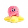 Club Mocchi Mocchi Tomy - Peluche Kirby étoile filante Junior 20 cm- Jouets Doux Kirby à Collectionner - Jouets héros sous Li