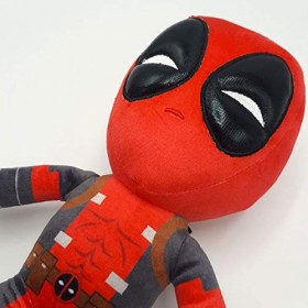 Marvel - Peluche Deadpool Posture Normale 32cm Qualité Super Soft