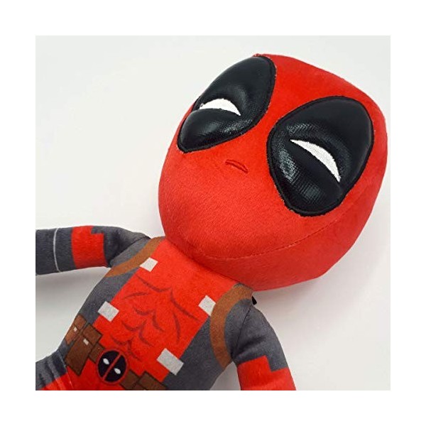 Marvel - Peluche Deadpool Posture Normale 32cm Qualité Super Soft