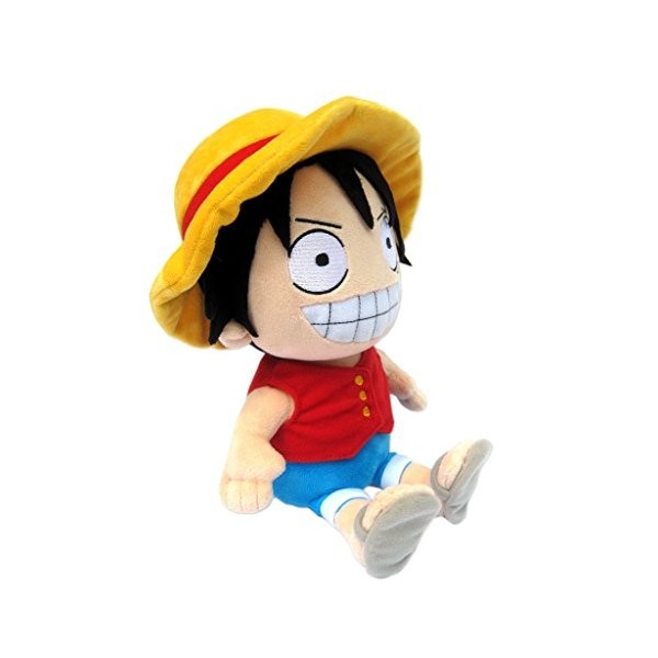 One Piece - Luffy - Peluche Figurine 25cm - Original & Licensed Manga Anime Luffy Peluche