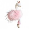 Histoire dOurs Peluche Cygne Rose Taille Petite