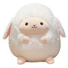 Peluche Mouton en Peluche Oreiller en Peluche Agneau Mignon Animaux en Peluche Jouets Doux à Câliner pour Jouer Et Dormir Cou