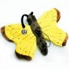 Bizz Peluche papillon papillon papillon Jaune