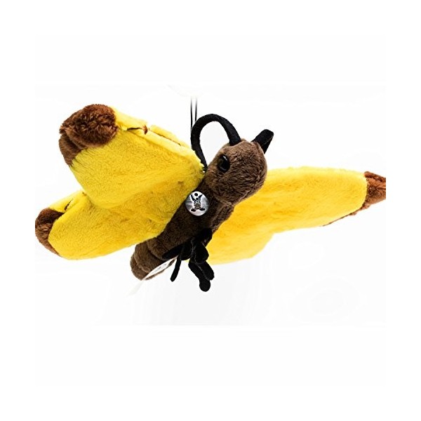 Bizz Peluche papillon papillon papillon Jaune