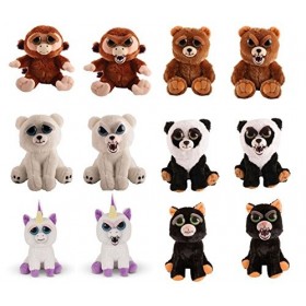 Mac Due Italy - Peluche Feisty Pets assortis, 280481, 1 unité