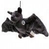 Doudou chauve-souris en peluche gris foncé 