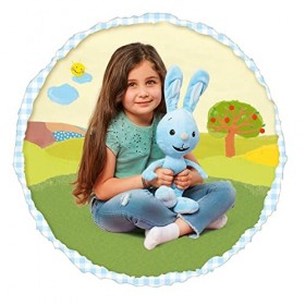 Simba KiKANiNCHEN 109461017 - Peluche - 40 cm - Appuyez sur Le Ventre - Posez Les Oreilles - en Peluche Douce - Jouet pour bé