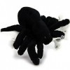 Peluche araignée noire Tarantula Noir