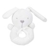 Bébé hochet en forme de O jouet, clochettes à main dessin animé animal hochet en peluche poupée jouet réconfortant pour 0-3 a