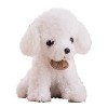 Wooauto Peluche Chien en Peluche, 20/25CM Jouet De Simulation De Chien, Jouet De Sommeil pour Enfants, Animal Mignon, Cadeau 