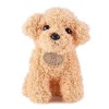 Wooauto Peluche Chien en Peluche, 20/25CM Jouet De Simulation De Chien, Jouet De Sommeil pour Enfants, Animal Mignon, Cadeau 