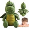 Pratvider Jouets en Dinosaure en Peluche, Jouets en Peluche pour Animaux en Peluche, Adorable Peluche Douce en Peluche pour C