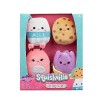 Peluches Squishville par Original Squishmallows Varsity Squad - Six Peluches Squishmallows de 5 cm Comprenant NYA, Rocket, Be