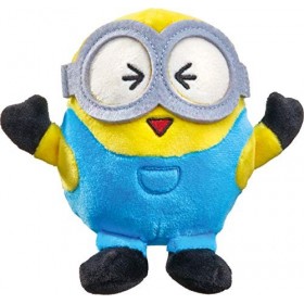 Schmidt Spiele 42726 Minions Bob Rieur en Peluche Multicolore 14 cm