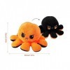 Liwein 2PCS Jouets en Peluche De Poulpe RéVersibles, Peluche Réversible Pieuvre,Poulpe Peluche Reversible,Poupée Réversible e