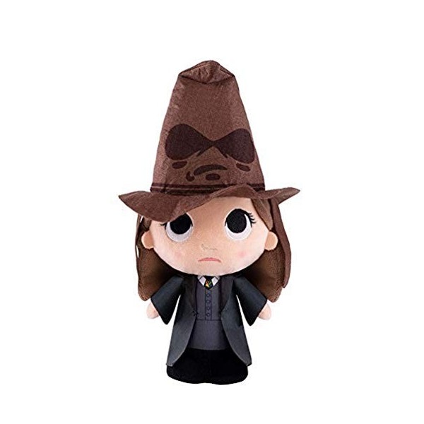 Funko Supercute Plushies: Harry Potter: Hermione Granger with Sorting Hat - Nan- Peluche à Collectionner - Idée de Cadeau da