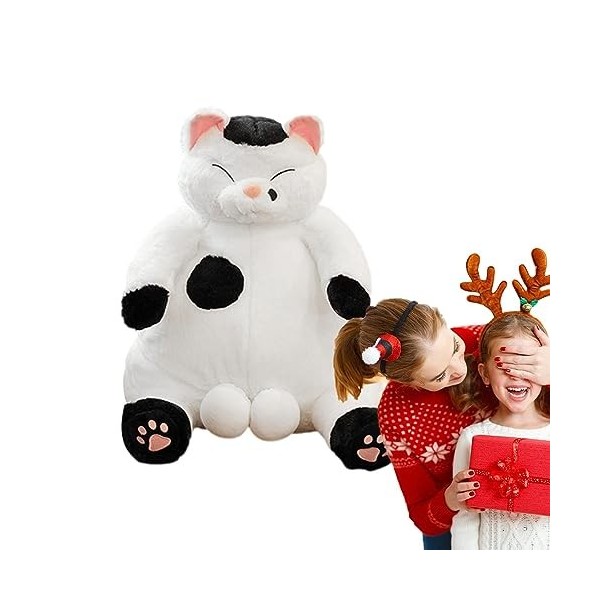 HERSIL Jouets en Peluche Japonais Lazy Cat - Poupée Chaton drôle et Douce | Jouet en Peluche Chats Mignons Doux, Cadeaux Joue