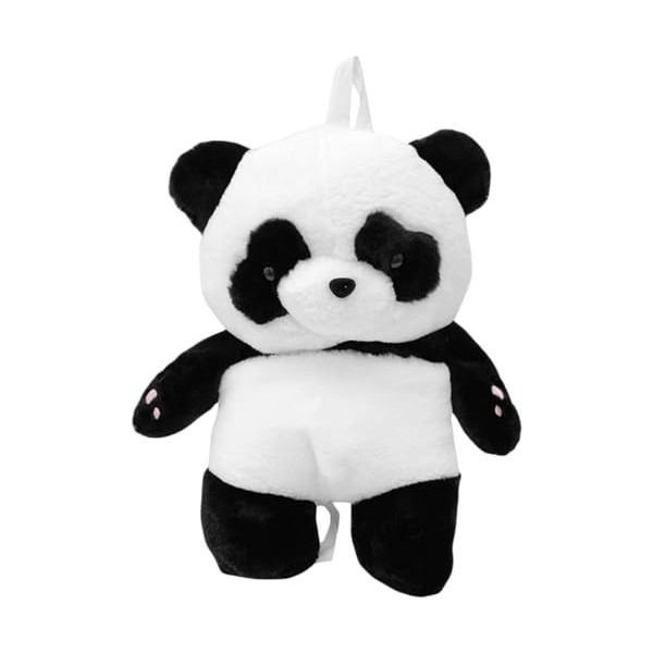 KAMIAK Sac à dos en peluche en forme danimal en peluche panda – Adorable sac à dos avec bretelles réglables, sacs en peluche