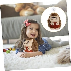 Toyvian 2 Pièces en Peluche Hérisson Poupée Peluche Jouets À Mâcher Petit Jouet pour Chien Animaux en Peluche Jouet pour Chie