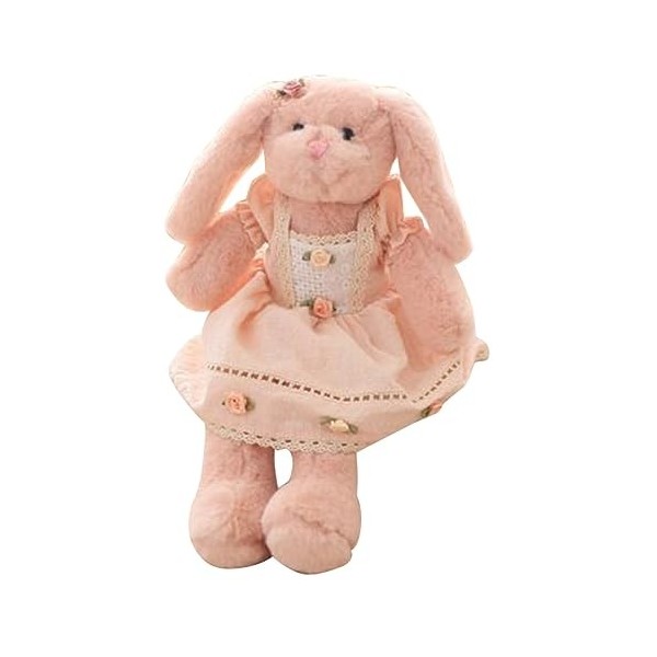 ERINGOGO Lapin en Peluche Jouet en Peluche De Lapin Figurines De Lapin en Peluche Jouets en Peluche Doux Cadeaux danniversai