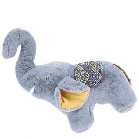 VICASKY Poupée en Peluche Éléphant Infantile Grand Éléphant en Peluche Éléphant en Peluche Éléphant Géant Animal en Peluche É