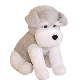 Aibyks 2 Pcs Peluche Schnauzer,Animal en Peluche Chien réaliste pour Enfants | Animaux en Peluche pour Chien en Peluche, Joue