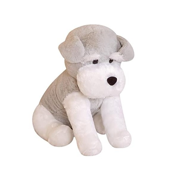 Aibyks 2 Pcs Peluche Schnauzer,Animal en Peluche Chien réaliste pour Enfants | Animaux en Peluche pour Chien en Peluche, Joue