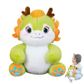 Poupée en peluche dragon chinois, animal en peluche dragon 2024 | Peluches dragon du zodiaque chinois 2024,Peluches de mascot