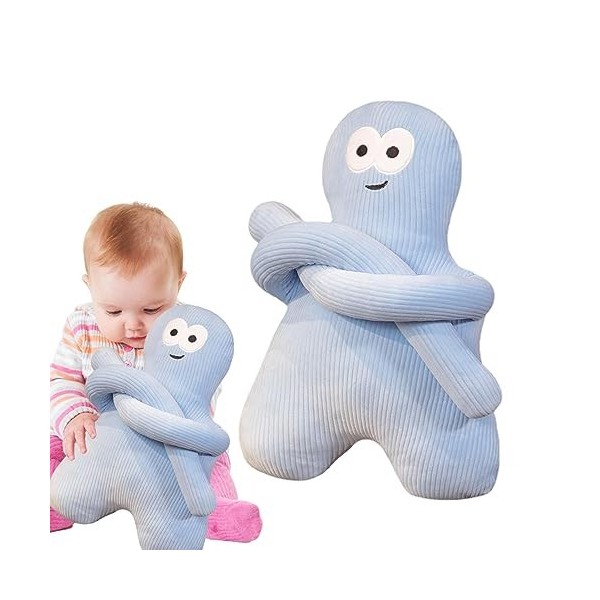 LVTFCO Jouet en Peluche Humain | Jouet Humain en Peluche Doux - Design Confortable en Forme Humaine, Cadeau pour, Fille, garç