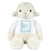 Spreadshirt Créez Votre Propre Mouton en Peluche Personnalisé avec Texte ou Photo Imprimée Mouton en Peluche, Taille Unique, 