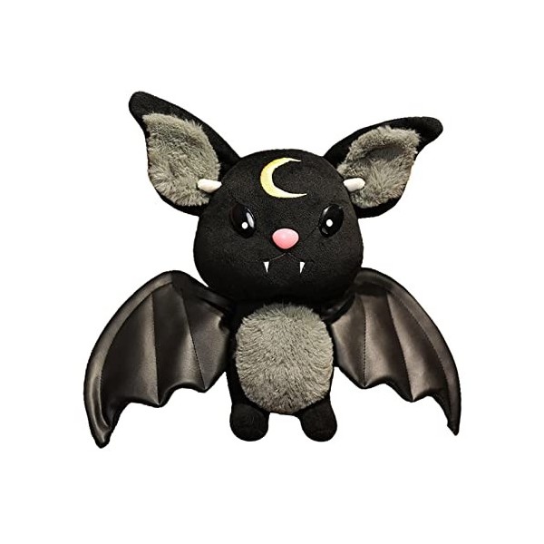 Sharplace Peluche Chauve-Souris Peluches Peluche Animal Chauve-Souris Jouet Câlin Photo Props Réaliste Huggable Chauve-Souris