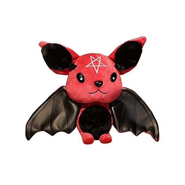 Sharplace Peluche Chauve-Souris Peluches Peluche Animal Chauve-Souris Jouet Câlin Photo Props Réaliste Huggable Chauve-Souris