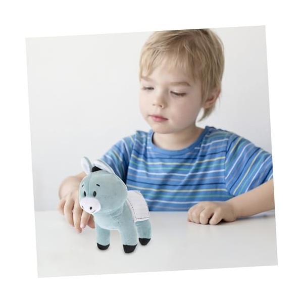 ABOOFAN Kid Safe Enfants Coffre-Fort Jouet pour Enfants Kidtoy Chambre Décorations Trucs Animaux Jouets Âne en Peluche Jouet 