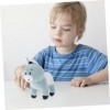 ABOOFAN Kid Safe Enfants Coffre-Fort Jouet pour Enfants Kidtoy Chambre Décorations Trucs Animaux Jouets Âne en Peluche Jouet 