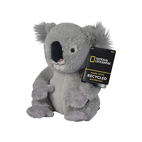 Disney - National Geographic Koala, 25cm, Peluche, Jouets Animal, à partir de 0 Mois