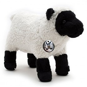 Mouton en peluche mouton noir Suffolk - Astrid - Doudou