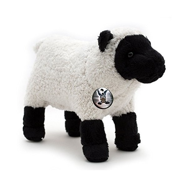 Mouton en peluche mouton noir Suffolk - Astrid - Doudou