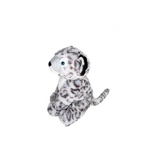 HEITMANN DECO - Peluche en Pet léopard des neiges - 25 cm - Durable - 100% recyclé