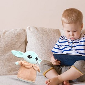 MANBOC Jouets en Peluche, Poupée en Peluche 28 cm Planète Peluche Bébé Guerres Enfants Animaux en Peluche, Poupée en Peluche 