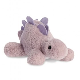 Aurora, 31867, Mini Flopsie Stegosaurus Dinosaure, 20,5cm, Peluche éco-Responsable, Violet
