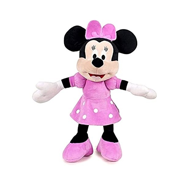 Play by Play Peluche Disney Minnie Mouse Supersoft 30 cm Debout / 20 cm Assis
