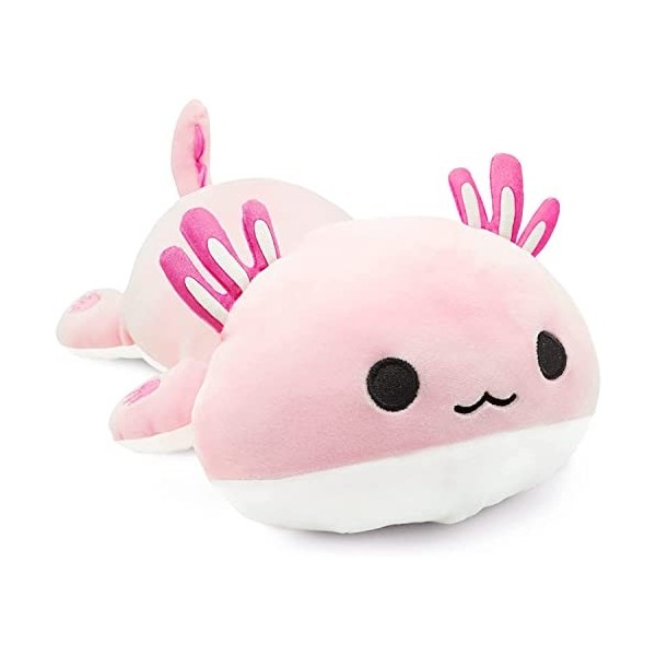 shownicer Peluche chat Kawaii en peluche chat noir, coussin en peluche, coussin de lancer, coussin de chat, cadeau pour enfan