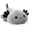shownicer Peluche chat Kawaii en peluche chat noir, coussin en peluche, coussin de lancer, coussin de chat, cadeau pour enfan