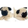 Peluche chien carlin chiot env. 22 cm