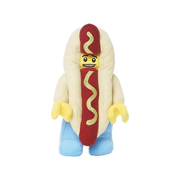 Manhattan Toy Lego Figurine Hot Dog Guy 22,86 cm Personnage en Peluche