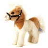 Uni-Toys - Cheval, Debout, Marron sans Selle - 23 cm Longueur - Peluche Cheval - Peluche, Doudou