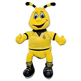 Borussia Dortmund, Figurine en peluche EMMA, noir-jaune, 30cm