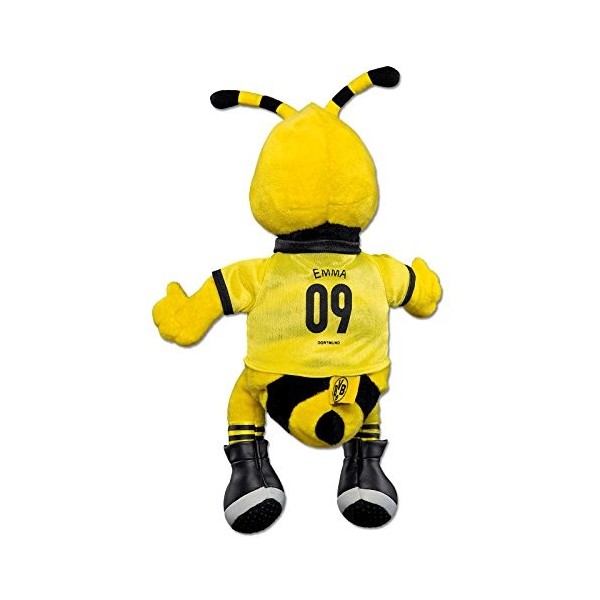 Borussia Dortmund, Figurine en peluche EMMA, noir-jaune, 30cm