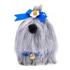 HOOTNEE 1Pc Chiot À Poils Longs Poupée Jouet Chien en Peluche Chien Jouet Bébé Chien Jouet Chien Figurines Poupée Décoration 